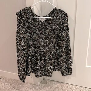 Women’s Long Sleeve Top, Size M